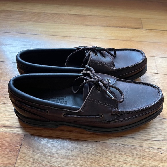 Sebago Dockside Boat Shoes Brown Leather Made in USA Men 8.5M main image 2